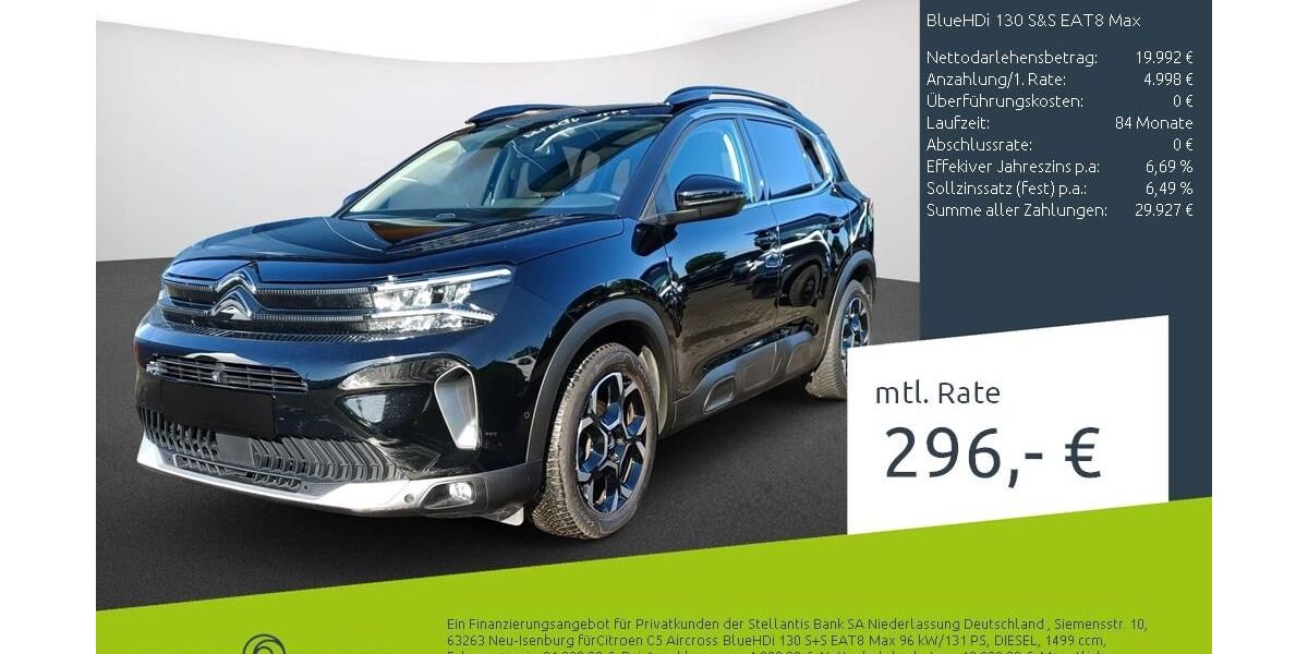 Citroen C5 Aircross 22.617 km 24.989 &euro; Dülmen 48249