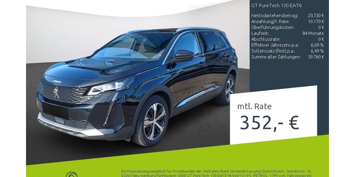 Peugeot 5008 12.810 km 33.900 &euro; Dülmen 48249