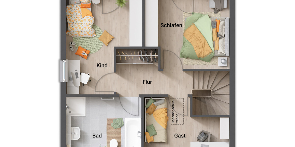 Einfamilienhaus Billerbeck - 3 Zimmer, 106 m&sup2;, 257.250&euro; | Angebot:25663368