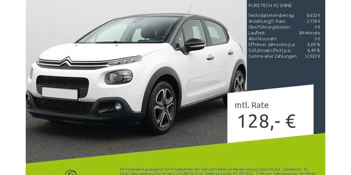 Citroen C3 31.510 km 10.790 &euro; Dülmen 48249