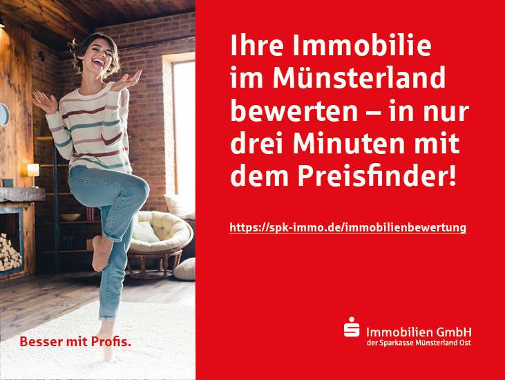 Etagenwohnung Münster Erphoviertel - 2 Zimmer, 51 m&sup2;, 299.000&euro; | Angebot:27097398