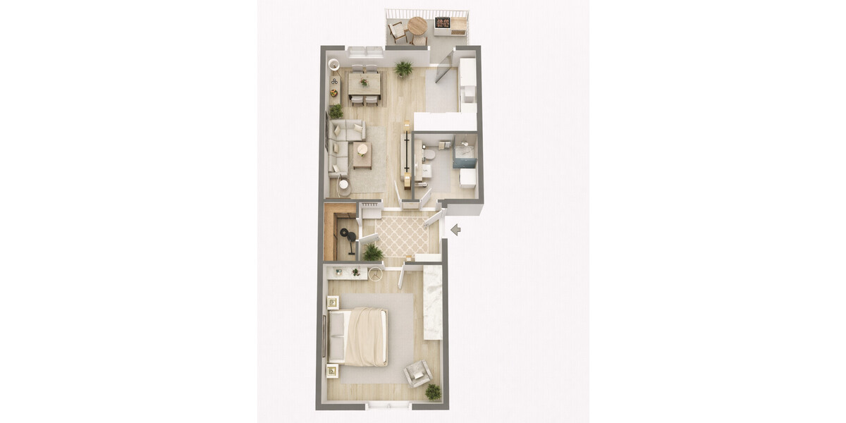 Erstklassiges Wohnen mit Raumhöhe, Stil und zeitloser Eleganz im Herzen des Erphoviertels! - Etagenwohnung Münster Mitte-Nordost | Angebot:26195827