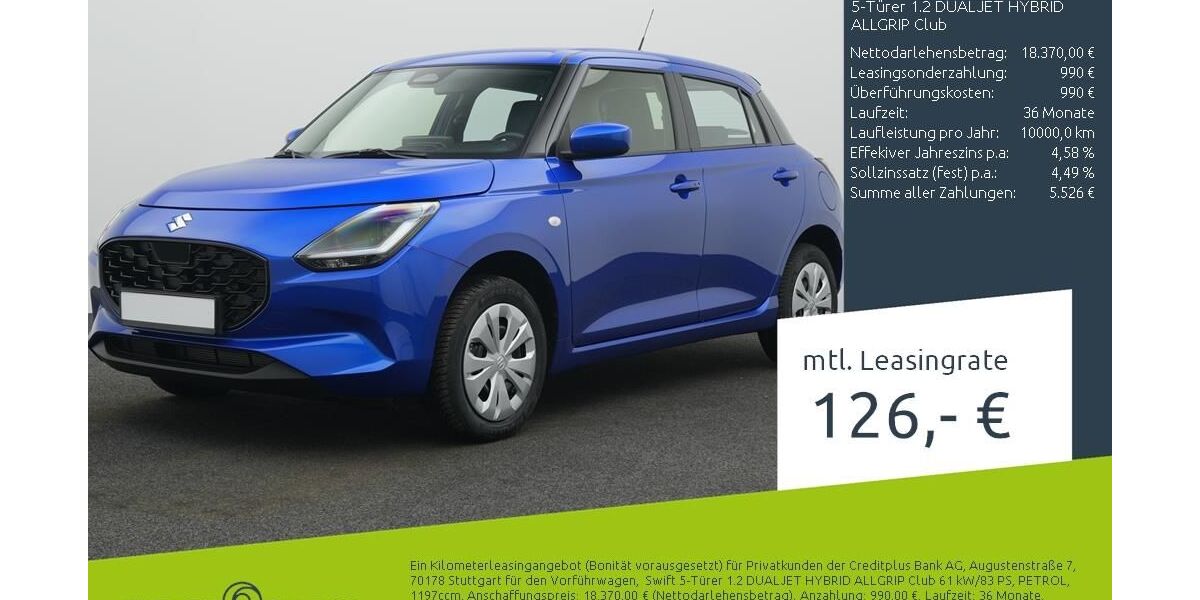 Suzuki Swift 4.701 km 18.370 &euro; Dülmen 48249