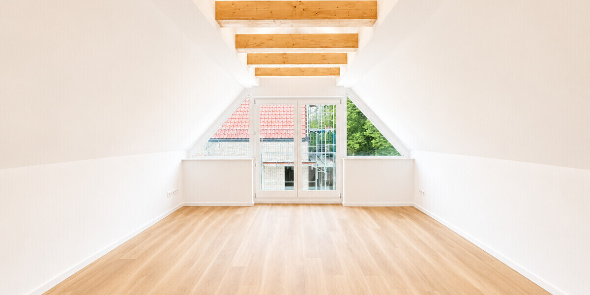 Exklusiver Erstbezug einer hochwertig kernsanierten Maisonettewohnung mit Privatteich & Terrasse - Maisonettenwohnung Münster / Albachten Albachten | Angebot:26621542