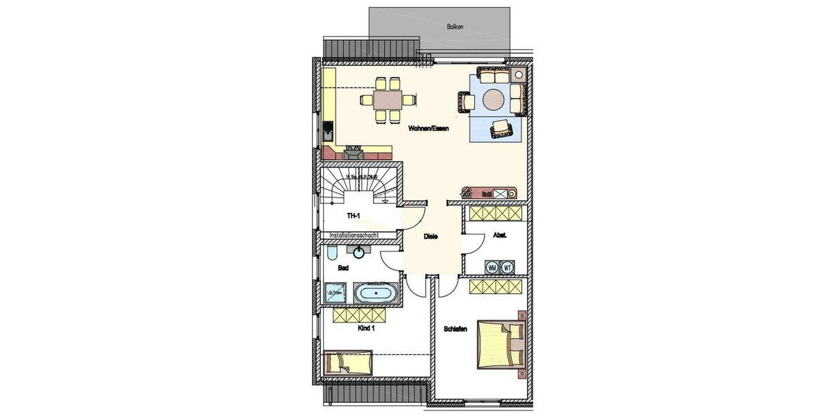 Etagenwohnung Everswinkel - 3 Zimmer, 101 m&sup2;, 348.000&euro; | Angebot:26731088