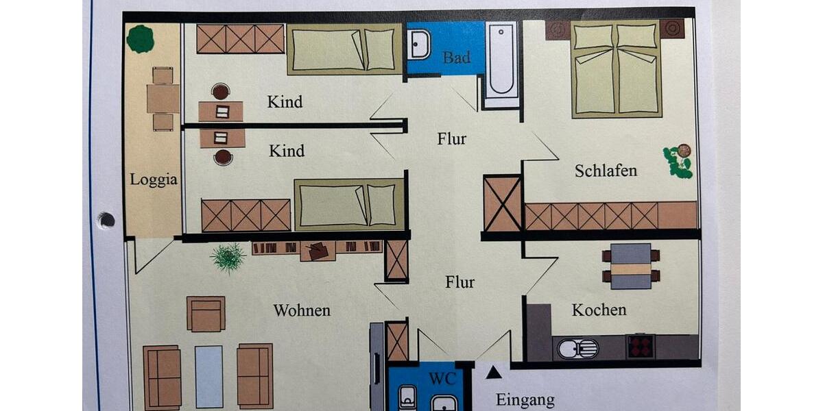 Etagenwohnung Münster Gievenbeck - 4 Zimmer, 85 m&sup2;, 320.000&euro; | Angebot:26211056