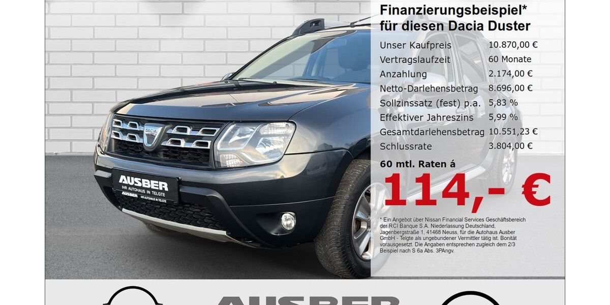Dacia Duster 109.700 km 10.870 &euro; Telgte 48291