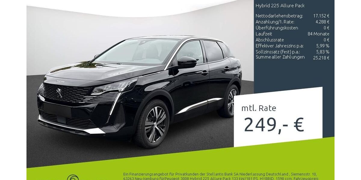 Peugeot 3008 32.086 km 21.490 &euro; Münster - Amelsbüren 48163