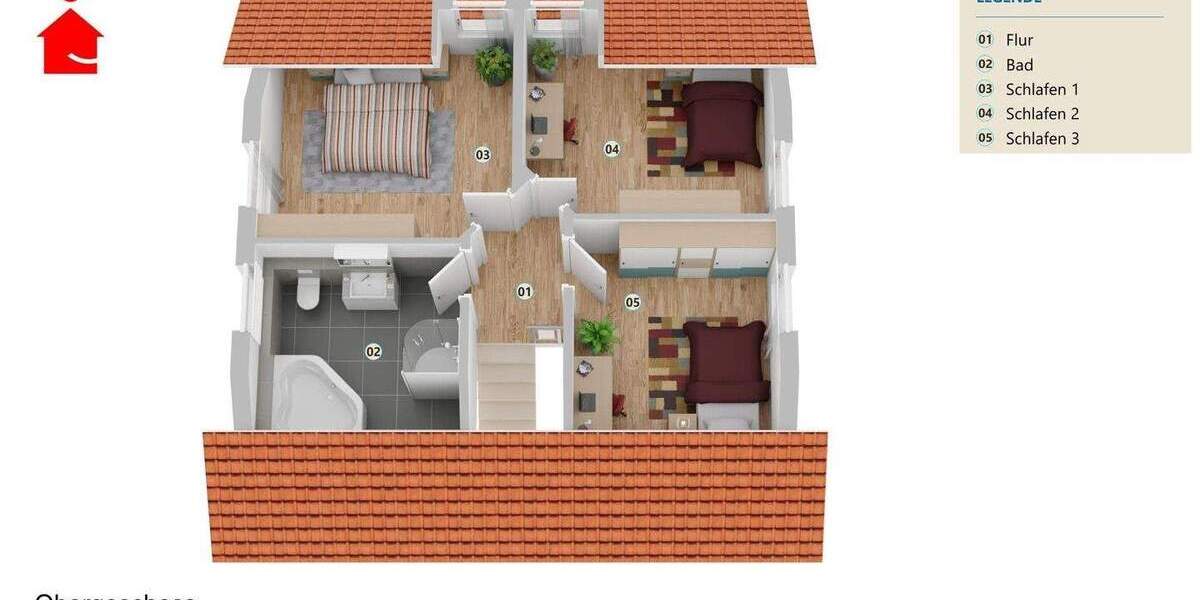 Einfamilienhaus Saerbeck - 4 Zimmer, 103 m&sup2;, 363.000&euro; | Angebot:25676888