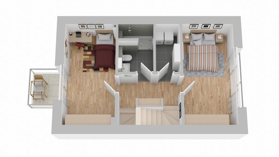 Reihenhaus Havixbeck - 3 Zimmer, 126 m&sup2;, 1.725&euro; | Angebot:23902844