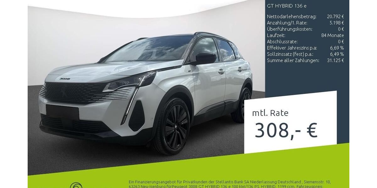 Peugeot 3008 12.568 km 25.990 &euro; Dülmen 48249