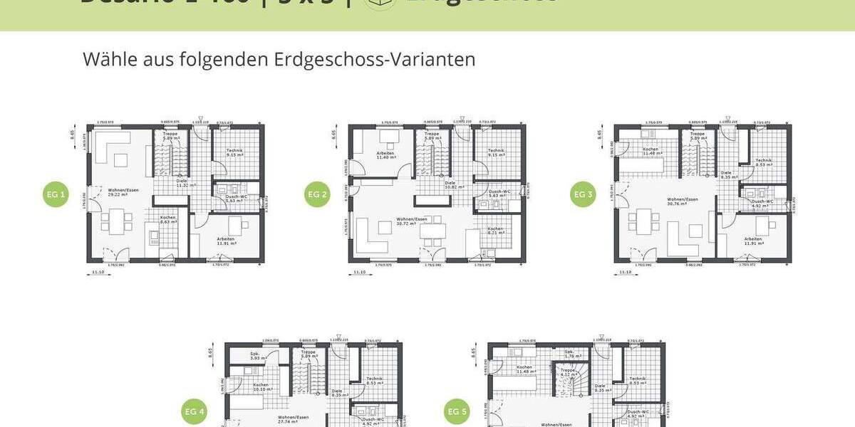 Einfamilienhaus Lengerich - 5 Zimmer, 158 m&sup2;, 478.400&euro; | Angebot:25771456