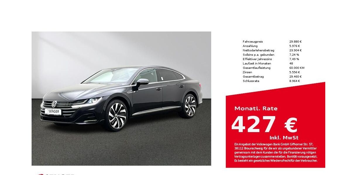 VW Arteon 51.320 km 28.880 &euro; Münster 48153