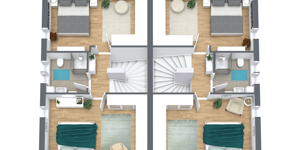 Stilvolle Neubau-Doppelhäuser in Toplage St. Mauritz! - Doppelhaushälfte Münster / Ost Ost | Angebot:26007014