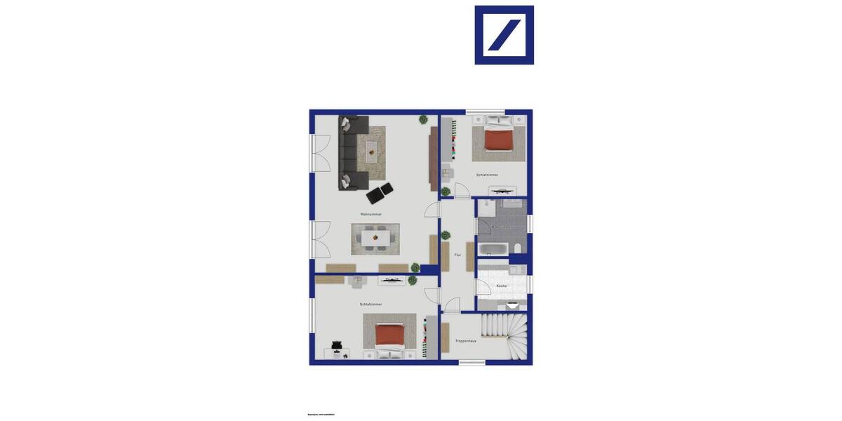 Etagenwohnung Münster Gelmer - 6 Zimmer, 175 m&sup2;, 250.000&euro; | Angebot:26570348