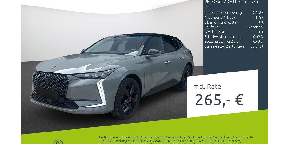DS Automobiles DS4 34.884 km 21.840 &euro; Dülmen 48249