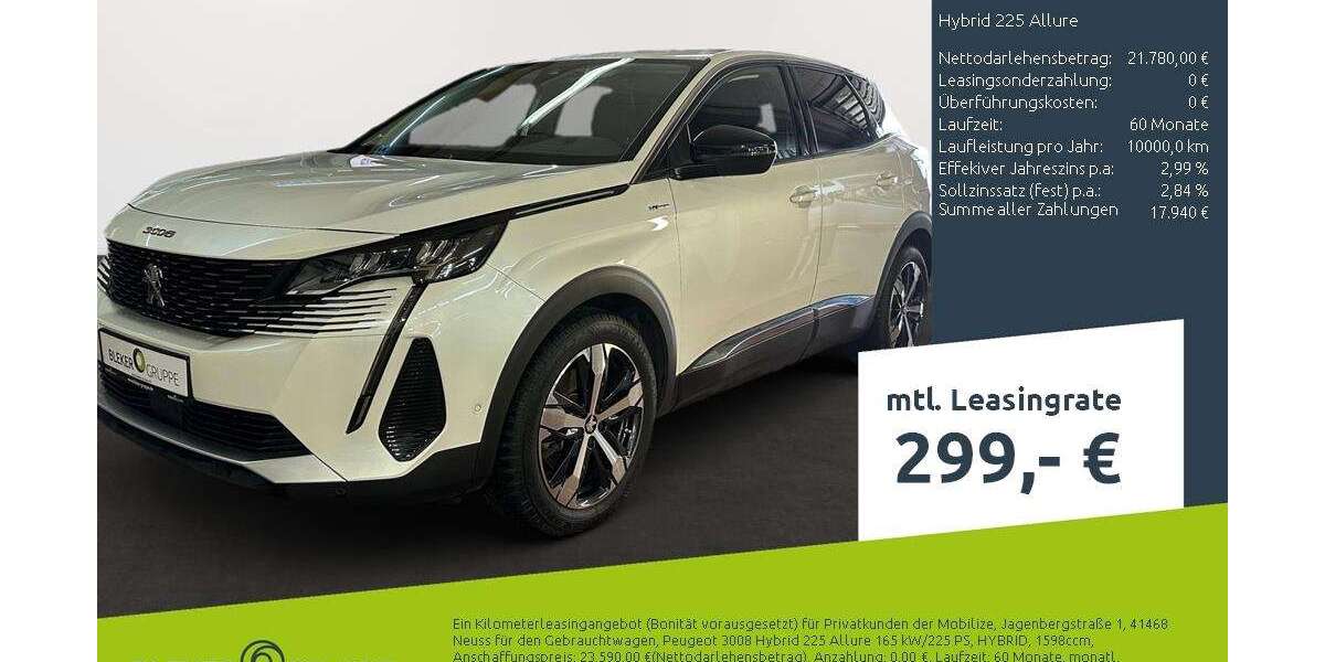 Peugeot 3008 56.581 km 18.850 &euro; Münster 48163