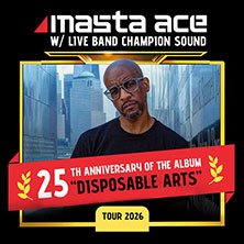 Masta Ace & Liveband / Blue & Exile 05.06.2026 Skaters Palace