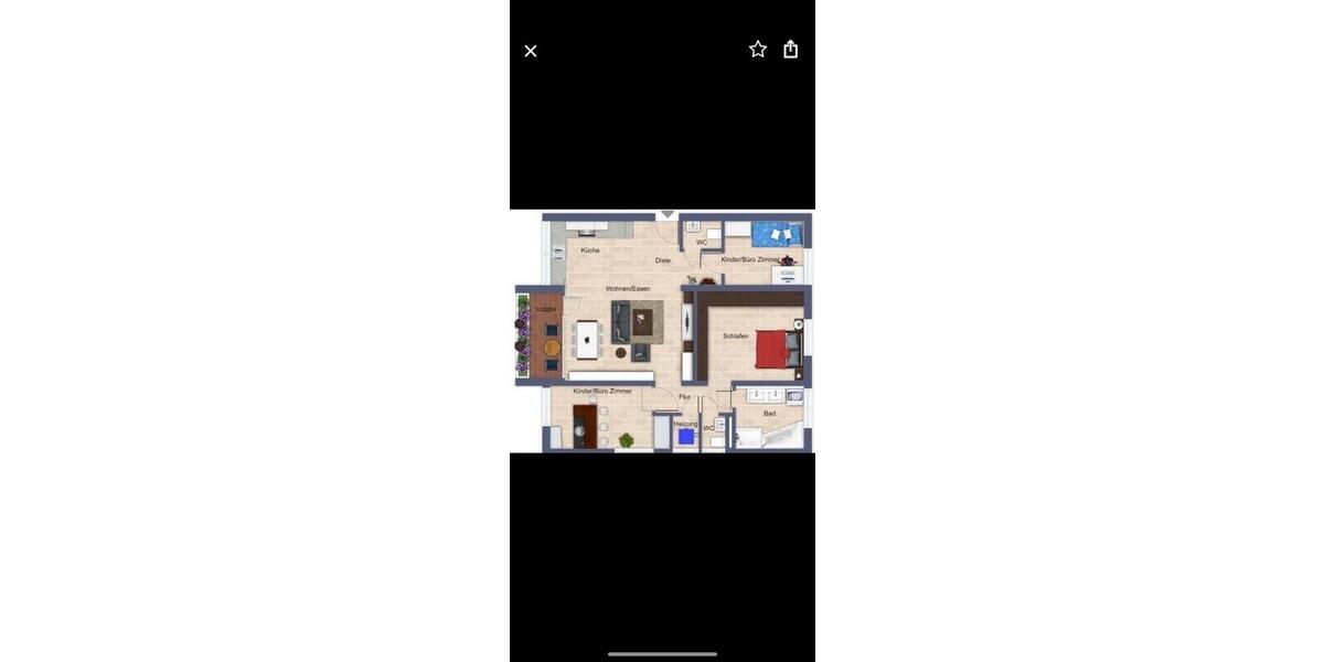 Etagenwohnung Nottuln - 4 Zimmer, 85 m&sup2;, 239.000&euro; | Angebot:25840618