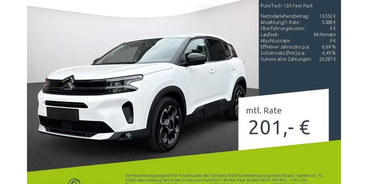 Citroen C5 Aircross 34.857 km 16.940 &euro; Münster - Amelsbüren 48163