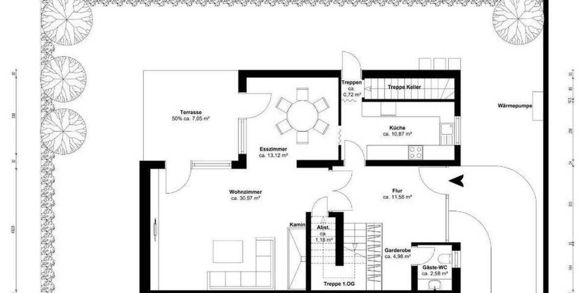 Reihenendhaus Münster Hiltrup - 5 Zimmer, 149 m&sup2;, 655.000&euro; | Angebot:25745265