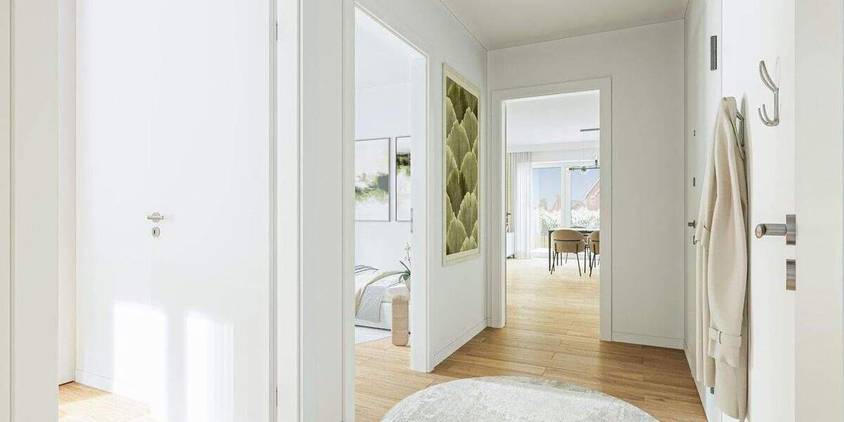 Etagenwohnung Münster Mauritz - 2 Zimmer, 62 m&sup2;, 463.000&euro; | Angebot:25736114