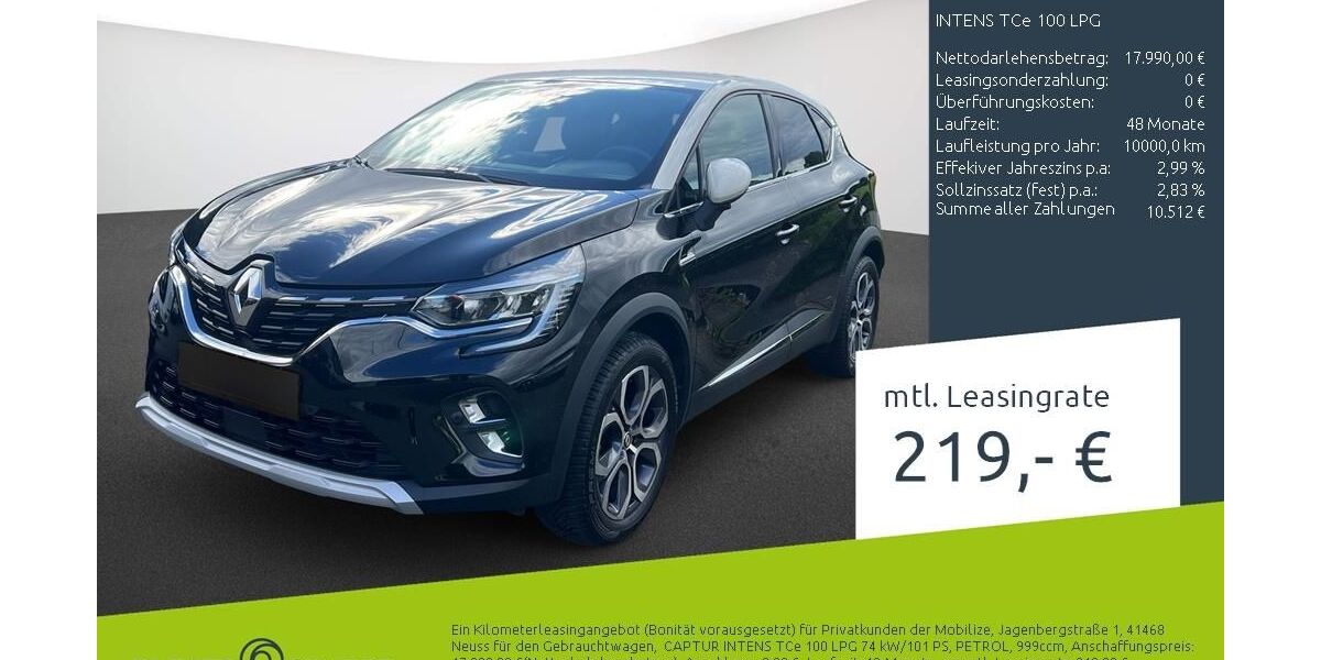 Renault Captur 46.993 km 15.889 &euro; Münster - Amelsbüren 48163