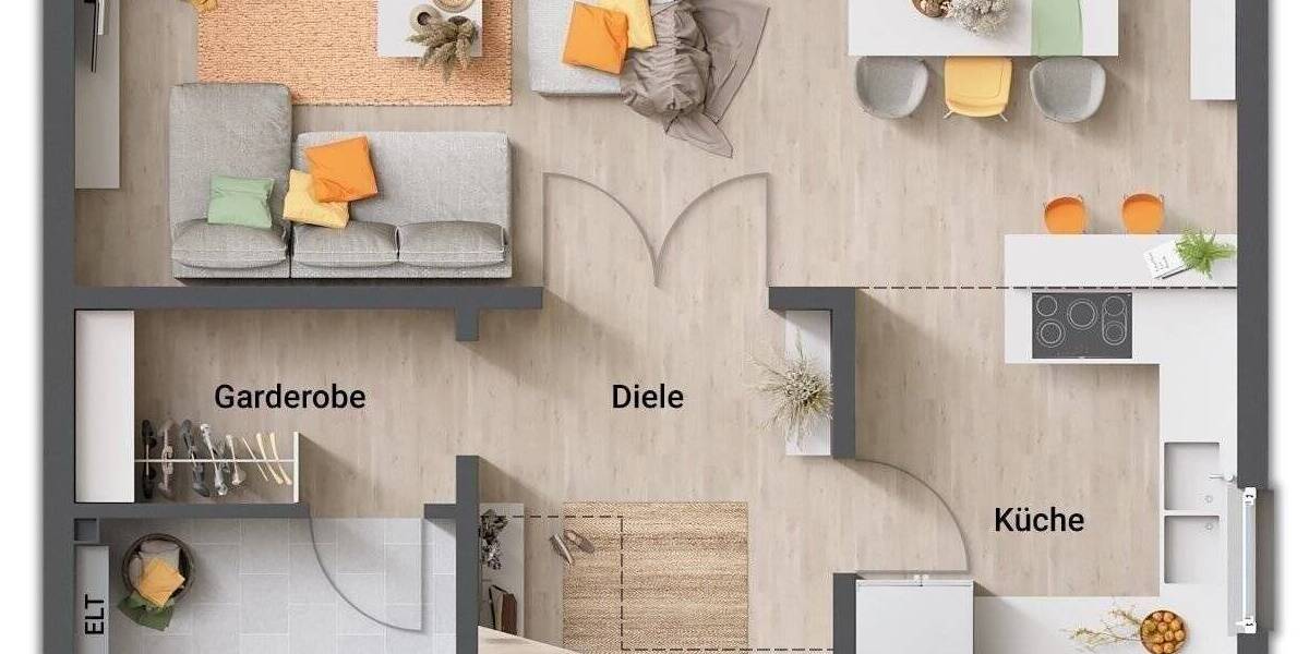 Mehrfamilienhaus, Wohnhaus Nottuln Appelhülsen - 5 Zimmer, 145 m&sup2;, 299.350&euro; | Angebot:25728976