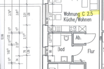 Wohnung Münster Münster-West - 2 Zimmer, 53 m&sup2;, 742&euro; | Angebot:25363952