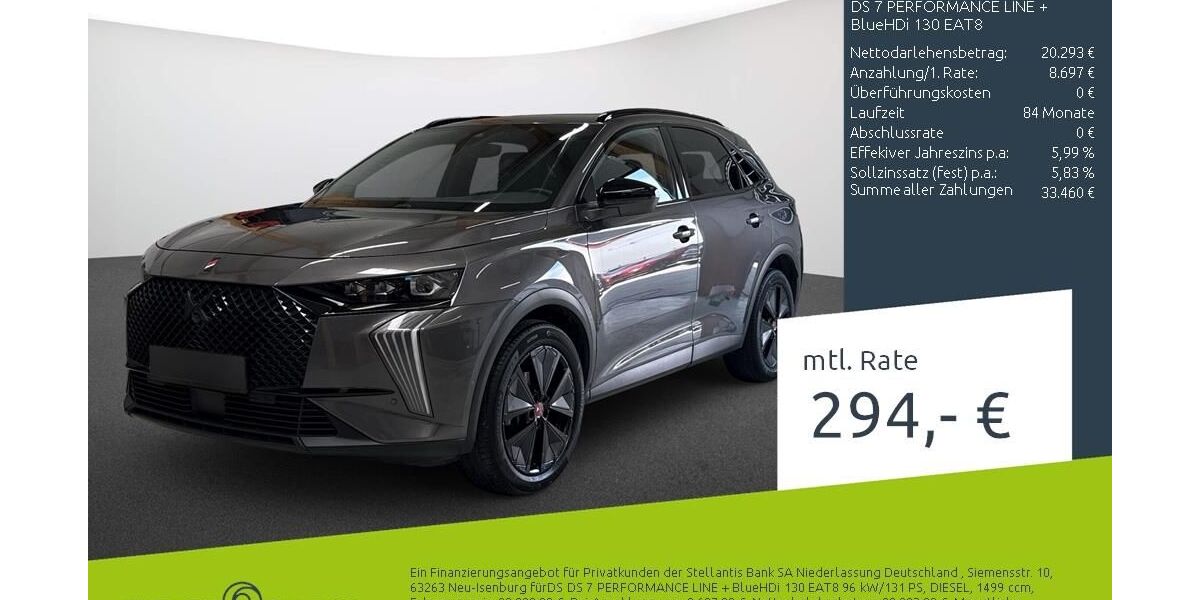 DS Automobiles DS7 (Crossback) 28.370 km 28.990 &euro; Dülmen 48249