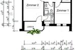 Etagenwohnung Münster Gievenbeck - 2 Zimmer, 47 m&sup2;, 249.000&euro; | Angebot:25523200