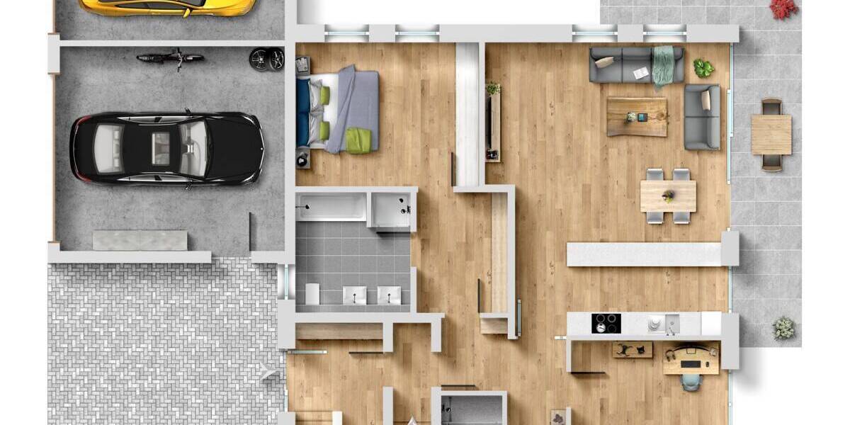 Etagenwohnung Münster Mauritz - 3 Zimmer, 115 m&sup2;, 1.150.000&euro; | Angebot:26686844