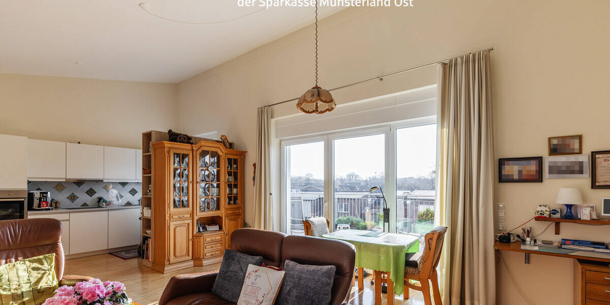 Etagenwohnung Münster Angelmodde - 2 Zimmer, 81 m&sup2;, 298.000&euro; | Angebot:26439544
