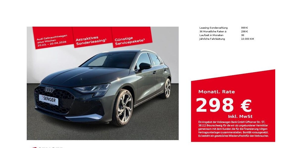 Audi A3 3.102 km 31.880 &euro; Münster 48153