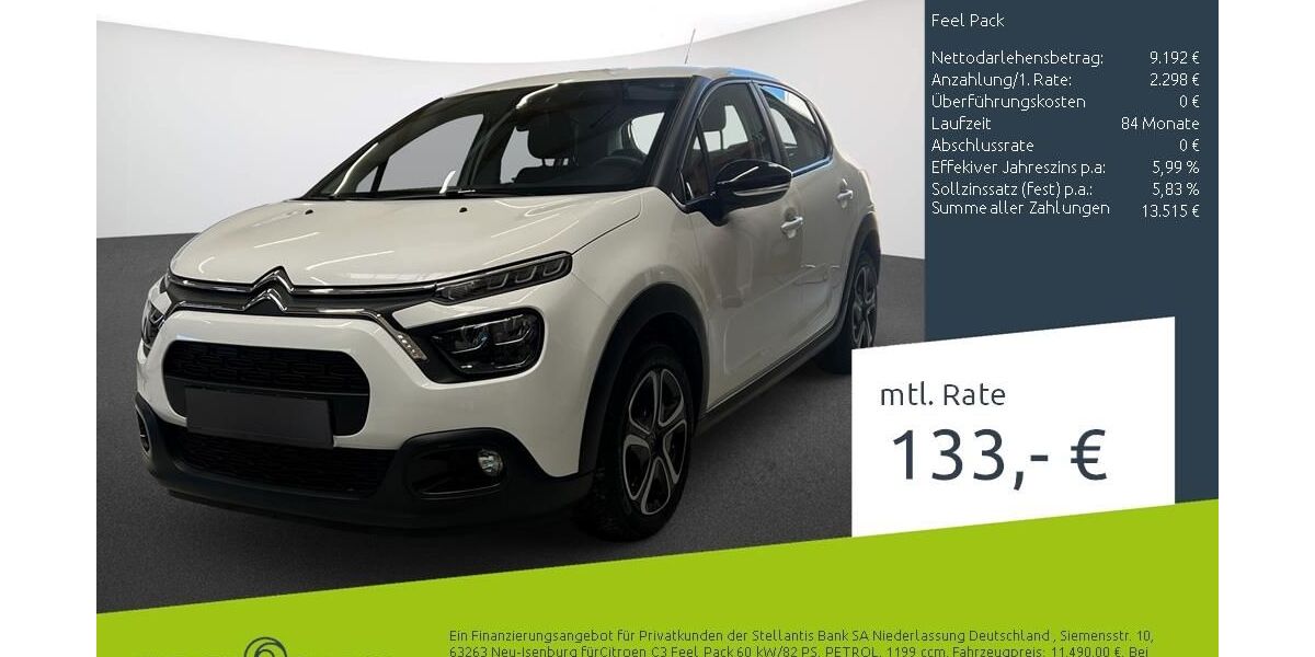 Citroen C3 31.448 km 11.289 &euro; Dülmen 48249