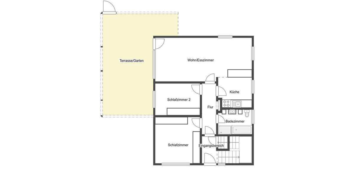 Mehrfamilienhaus, Wohnhaus Horstmar - 6 Zimmer, 134 m&sup2;, 329.000&euro; | Angebot:25710895
