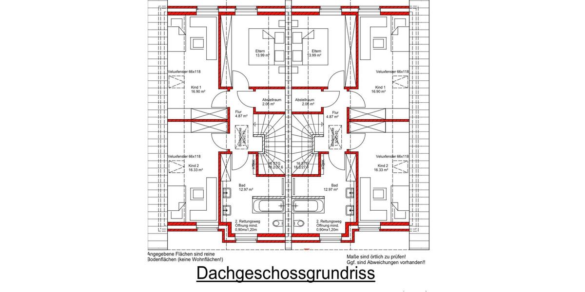 Doppelhaushälfte Horstmar - 5 Zimmer, 127 m&sup2;, 1.500&euro; | Angebot:26591877