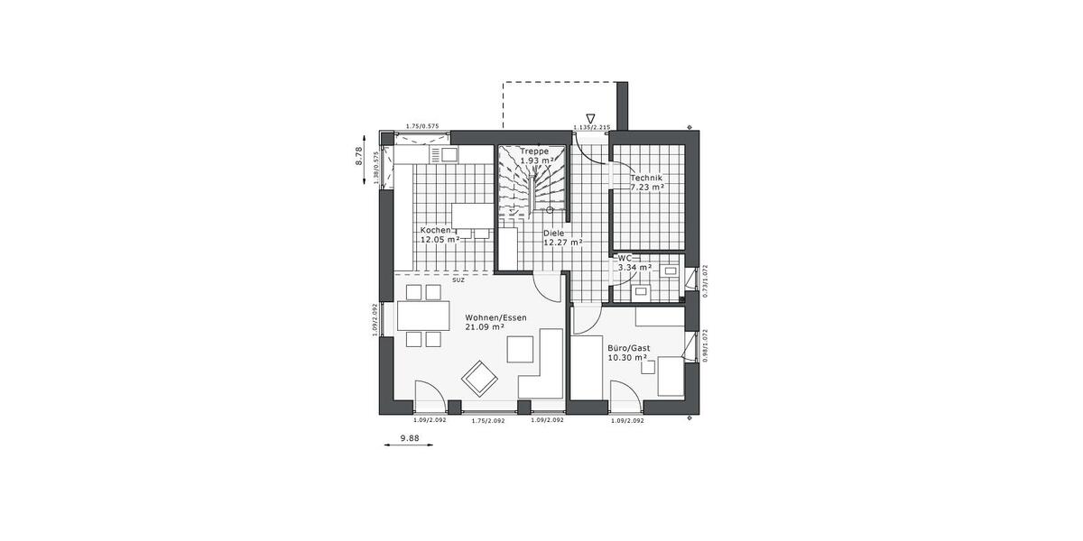 Einfamilienhaus Nordkirchen - 5 Zimmer, 136 m&sup2;, 1.700&euro; | Angebot:26664330