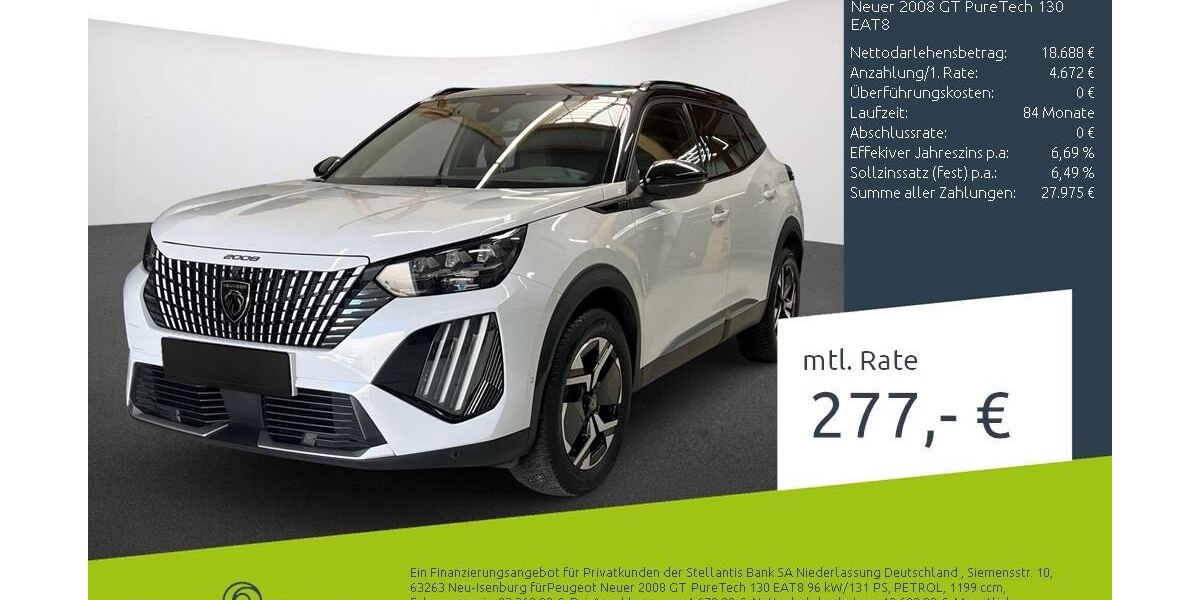 Peugeot 2008 36.207 km 23.390 &euro; Dülmen 48249