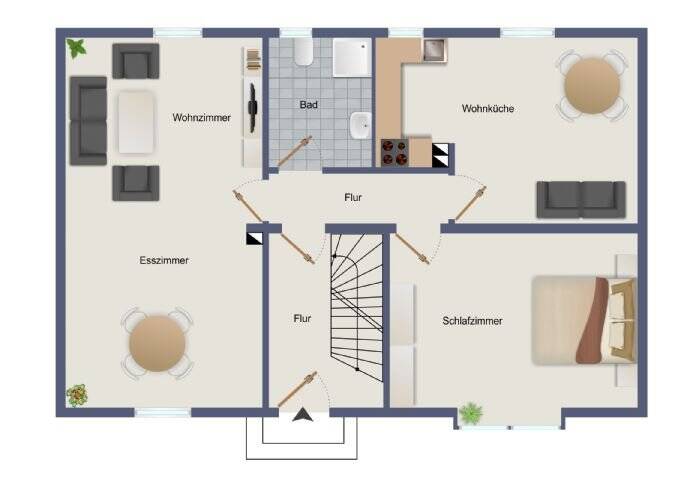 Einfamilienhaus Münster Sentrup - 7 Zimmer, 120 m&sup2;, 650.000&euro; | Angebot:25669135