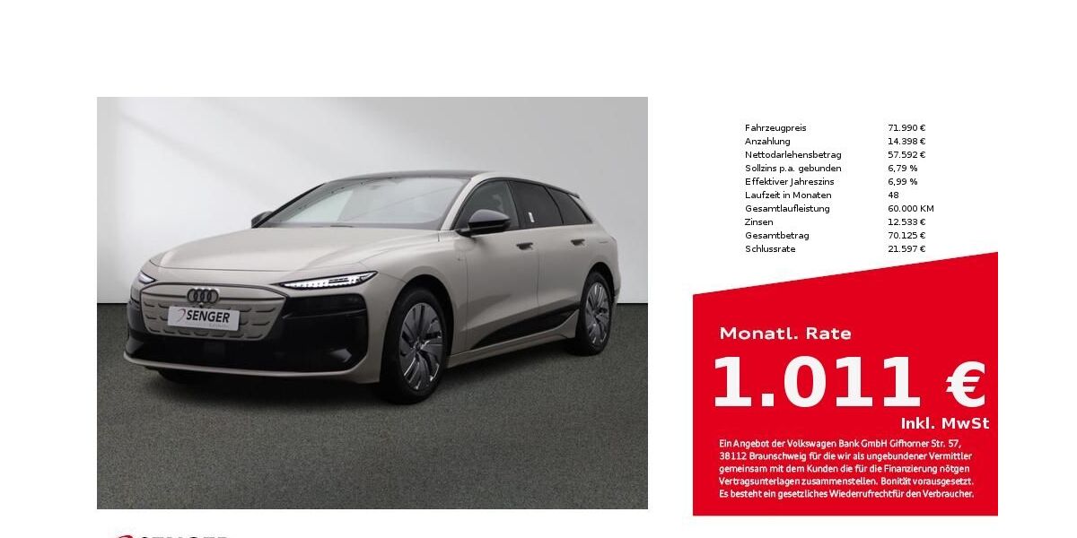Audi A6 e-tron 5.000 km 64.990 &euro; Münster 48153