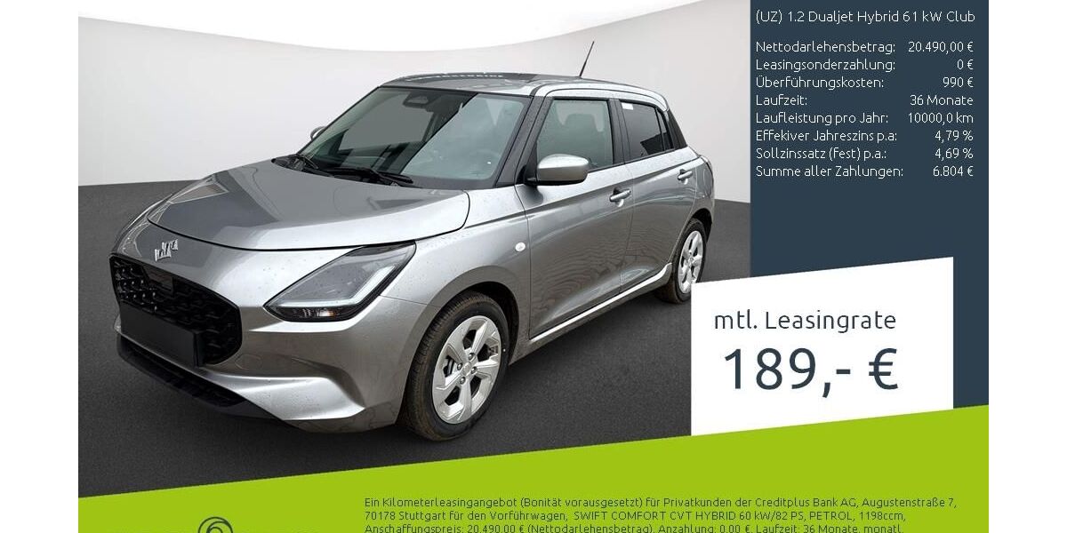 Suzuki Swift 3.500 km 20.220 &euro; Münster - Amelsbüren 48163