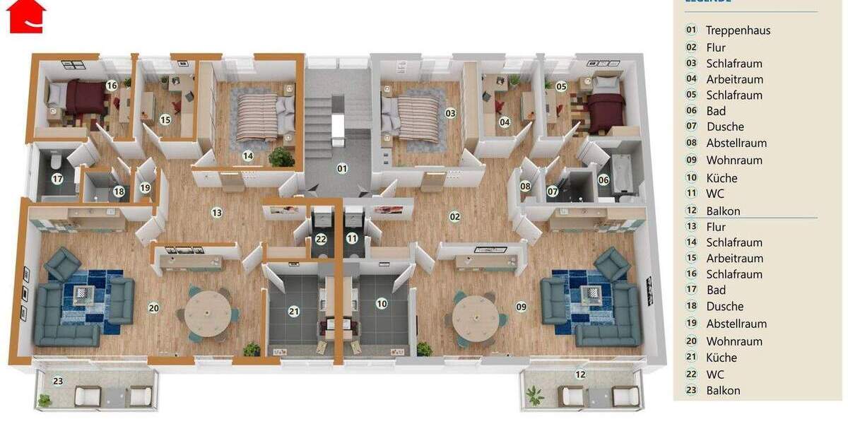 Mehrfamilienhaus, Wohnhaus Saerbeck - 1 Zimmer, 428 m&sup2;, 687.000&euro; | Angebot:25732490