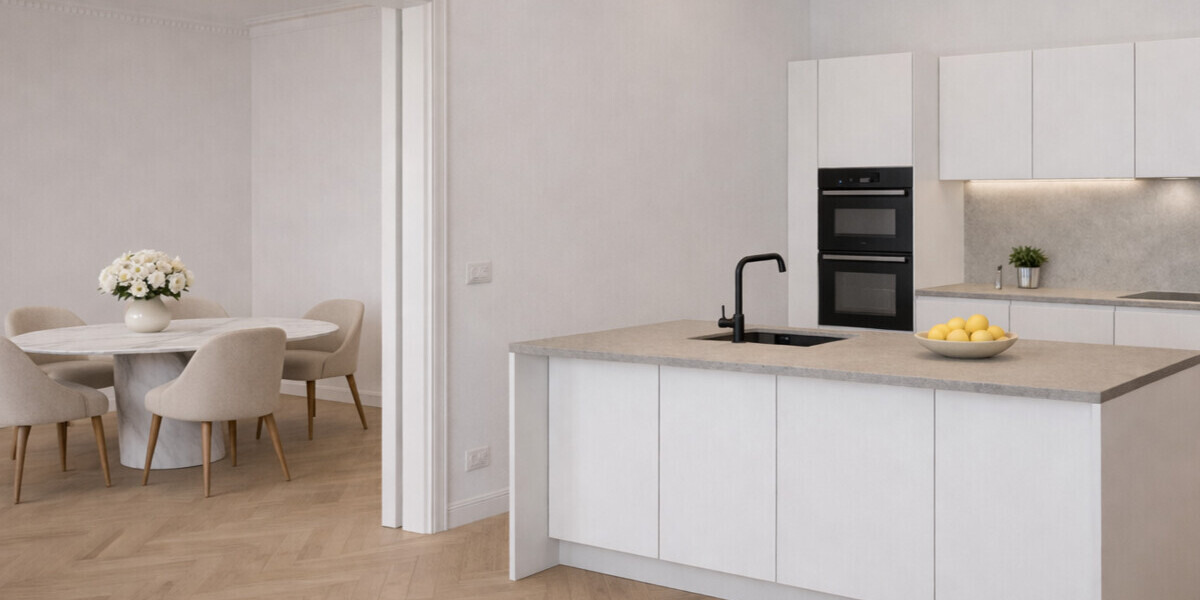Erstklassiges Wohnen mit Raumhöhe, Stil und zeitloser Eleganz im Herzen des Erphoviertels! - Etagenwohnung Münster Mitte-Nordost | Angebot:26346684