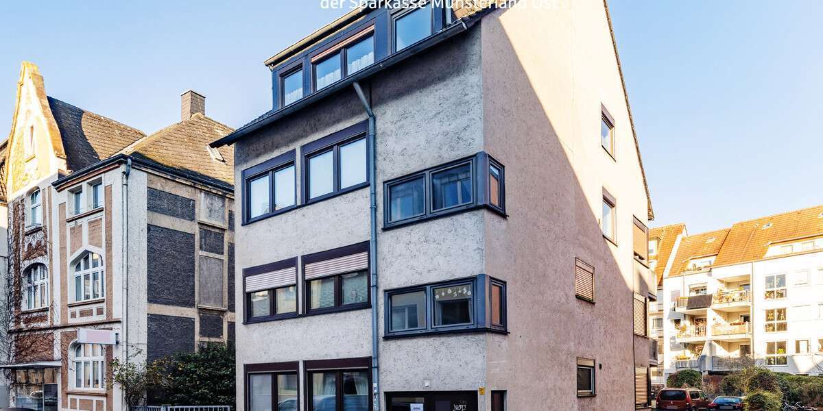 Etagenwohnung Münster Erphoviertel - 2 Zimmer, 63 m&sup2;, 269.000&euro; | Angebot:26605713