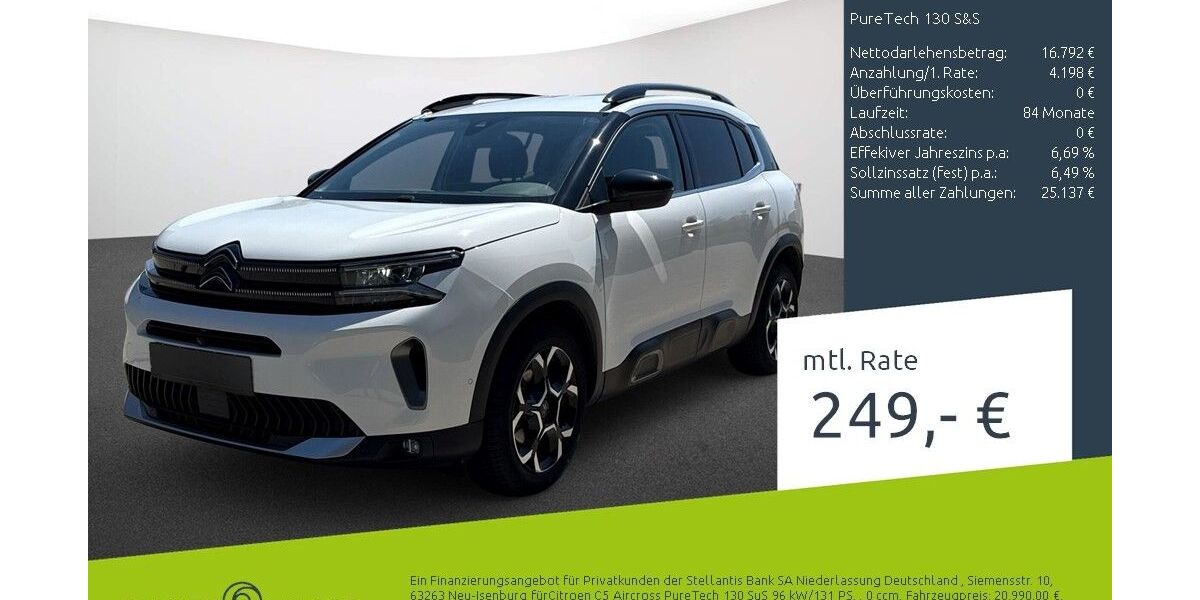 Citroen C5 Aircross 64.821 km 20.990 &euro; Dülmen 48249