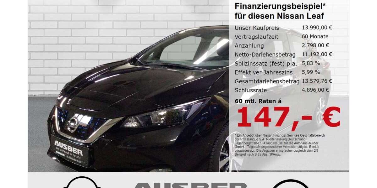 Nissan Leaf 33.605 km 13.990 &euro; Telgte 48291