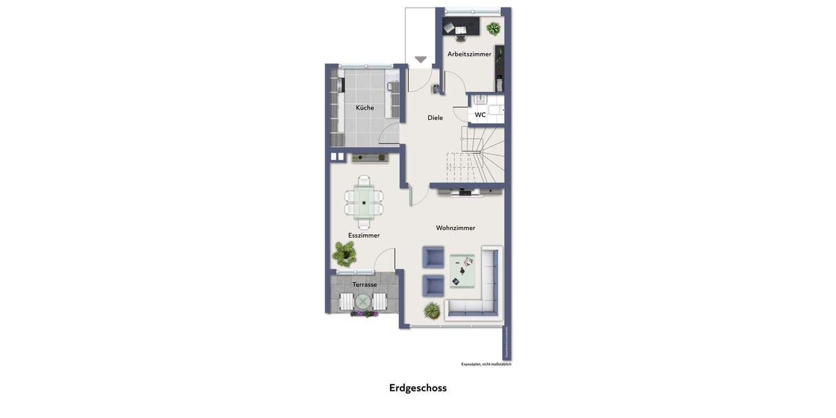 Reihenmittelhaus Münster / Handorf Handorf - 5 Zimmer, 118 m&sup2;, 390.000&euro; | Angebot:25688650