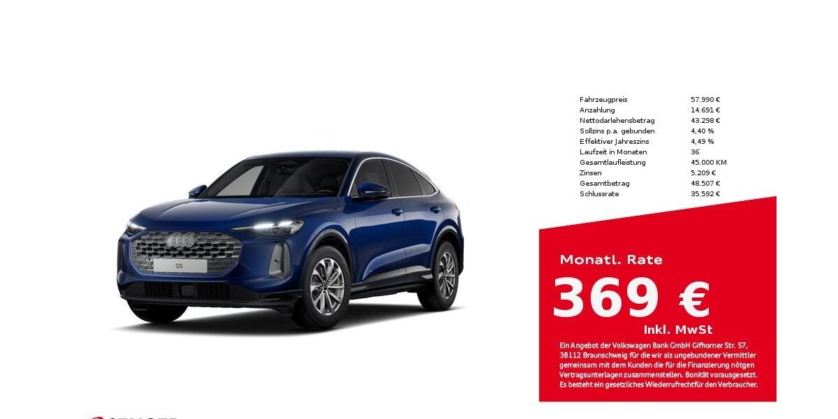 Audi Q5 20.729 km 56.880 &euro; Münster 48153