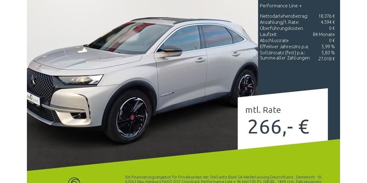 DS Automobiles DS7 (Crossback) 36.750 km 25.749 &euro; Dülmen 48249